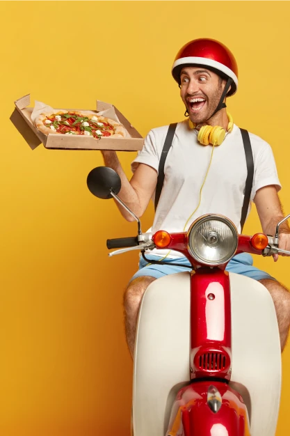 Food Delivery App Suite Mockup