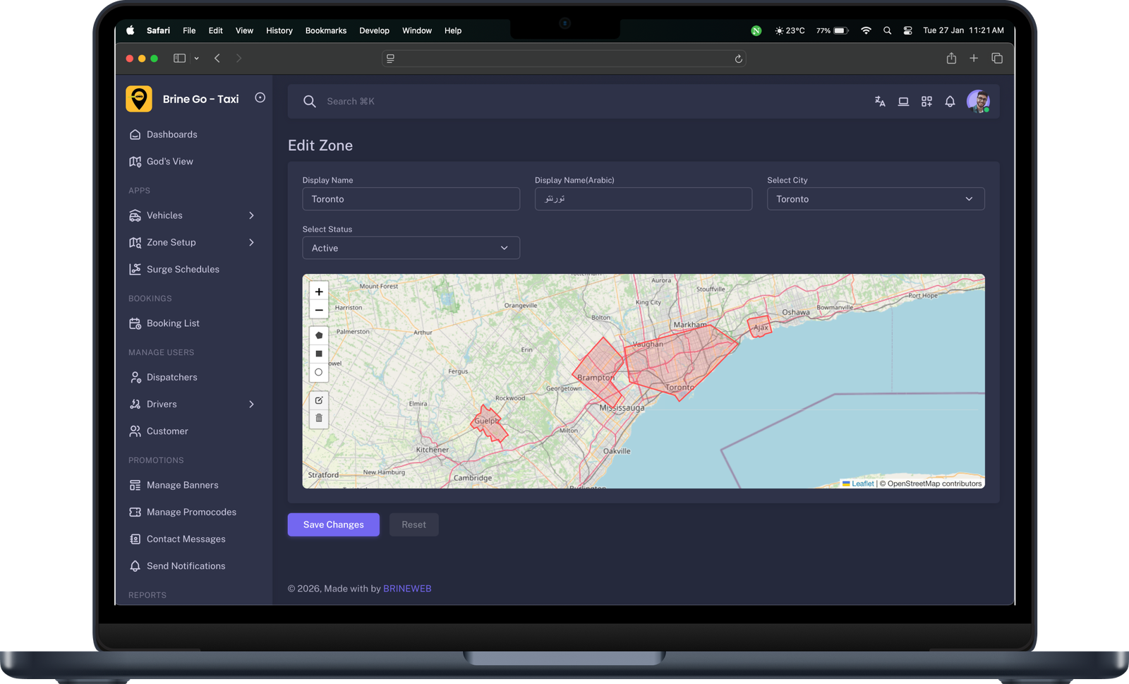 Admin Marketplace Console