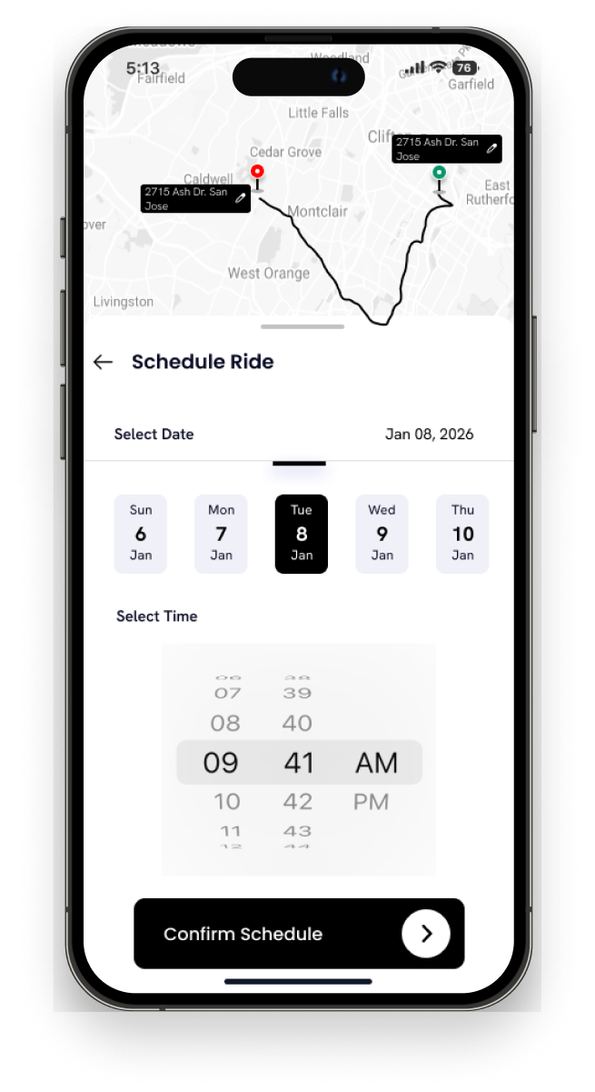 Car Rental Booking Interface