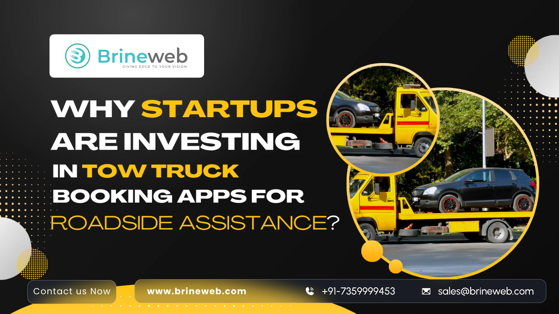 Why Startups Are Investing in Tow Truck Booking Apps for Roadside Assistance (2026)