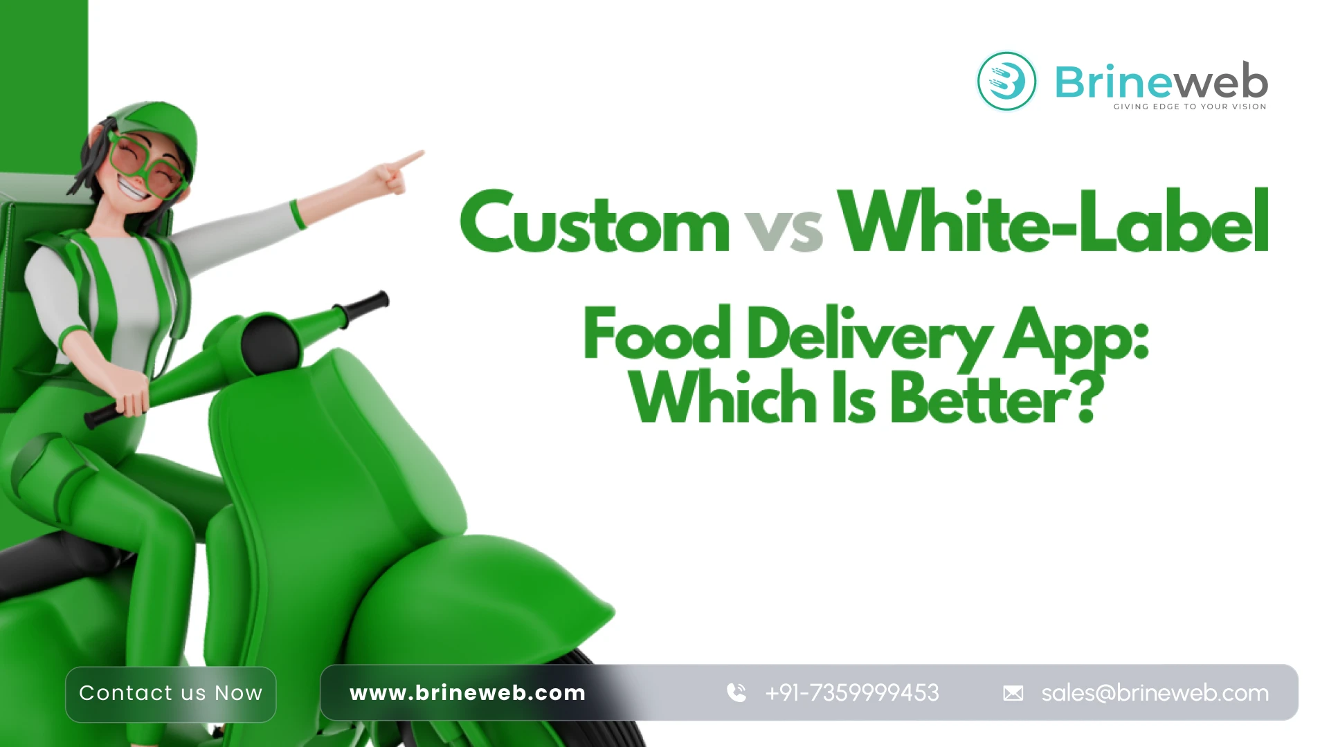 Custom vs White Label Food Delivery App: Which Is Better in 2026?