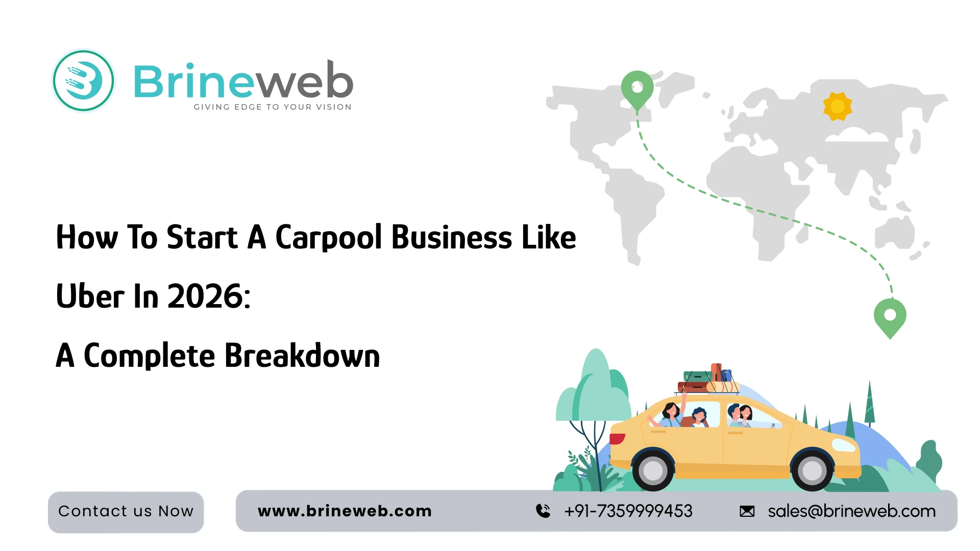 How to Start a Carpool Business Like Uber in 2026: A Complete Guide