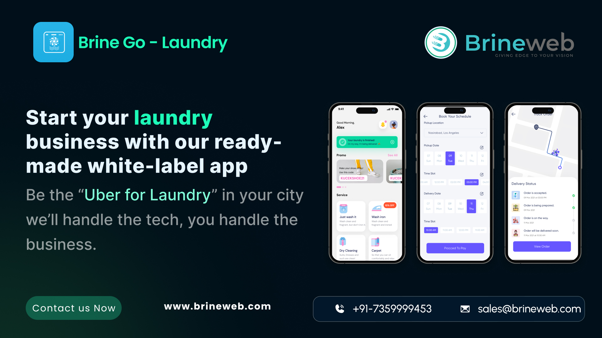 How to Build a Laundry App Like Uber: Features, Costs, Development Guide blog banner image