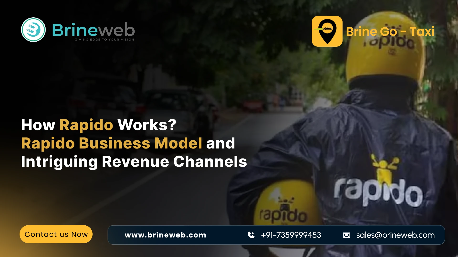 How Rapido Works? Rapido Business Model and Intriguing Revenue Channels blog banner image