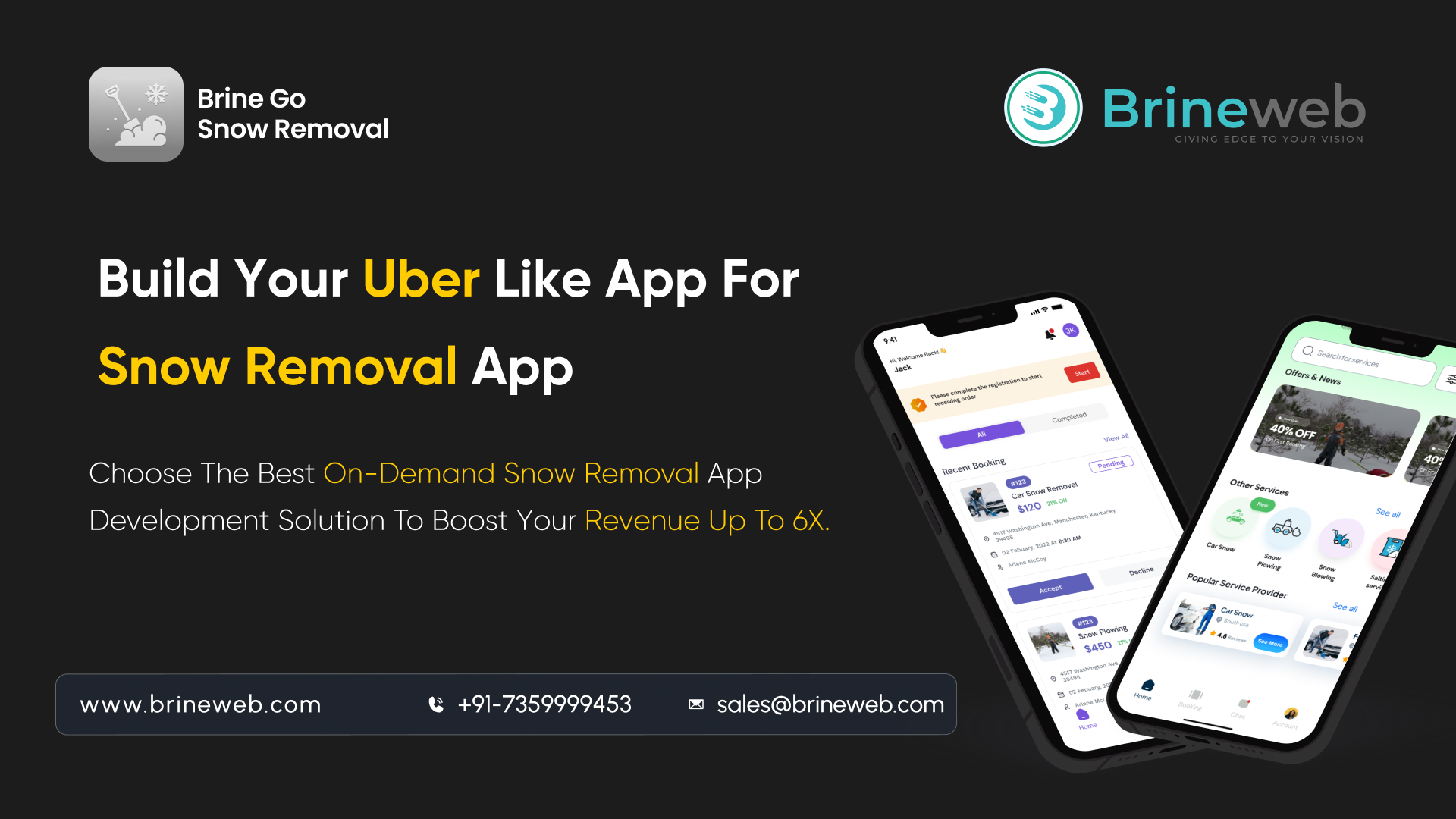 How to Start a Snow Removal Business Online? A Complete Guide blog banner image