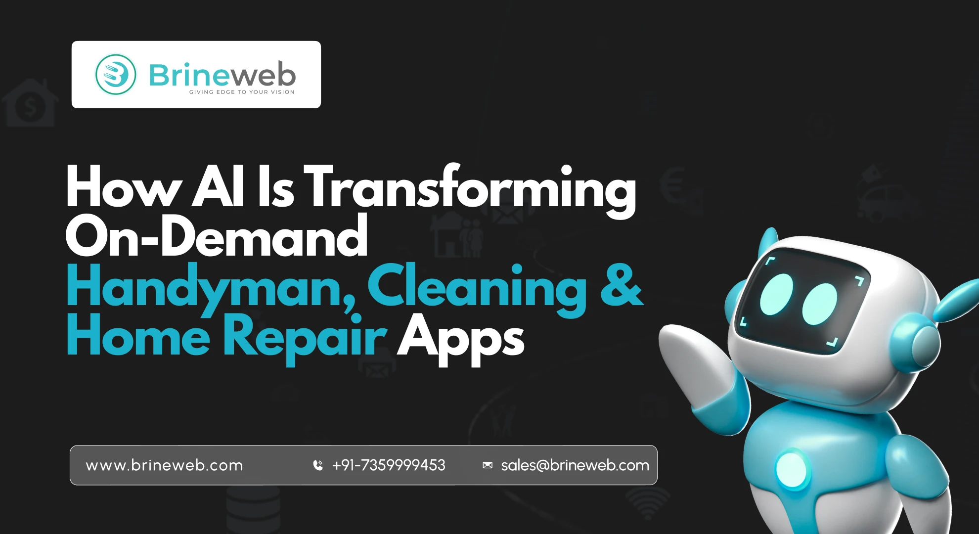 How AI Is Transforming On Demand Handyman, Cleaning & Home Repair Apps blog banner image